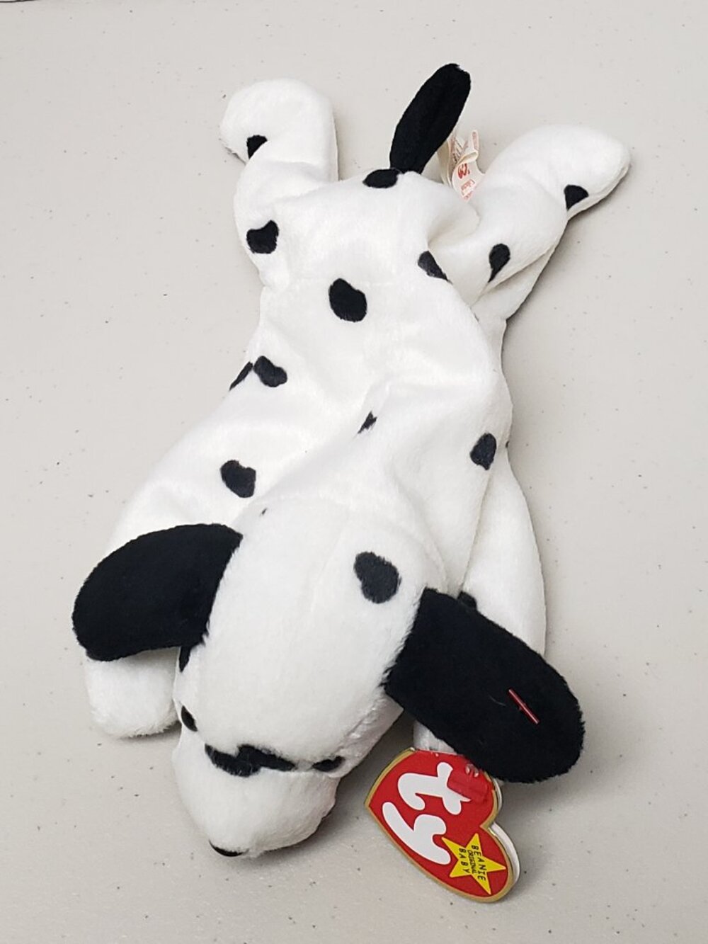 Ty Beanie Baby Dotty The Dalmatian Dog